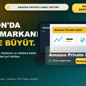 Amazon Private Label Eğitimi premium hero kapak görseli
