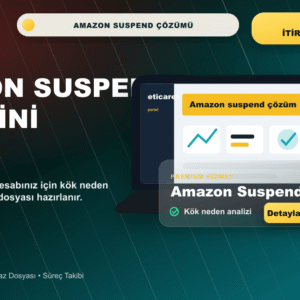 Amazon Suspend Çözüm Hizmeti premium hero kapak görseli