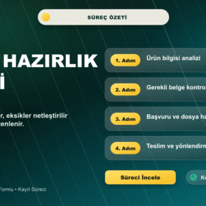 MSDS ve FDA Belgeleri Temini süreç ve içerik özeti görseli