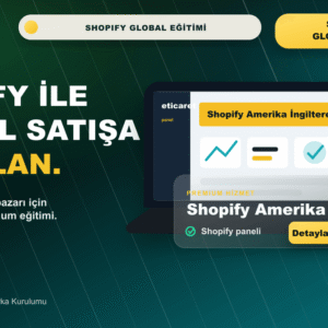 Shopify Amerika ve İngiltere Eğitimi premium hero kapak görseli