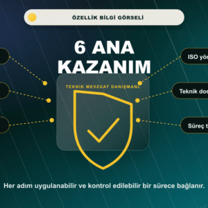 Teknik Mevzuat Danışmanlığı 6 ana kazanım bilgi görseli