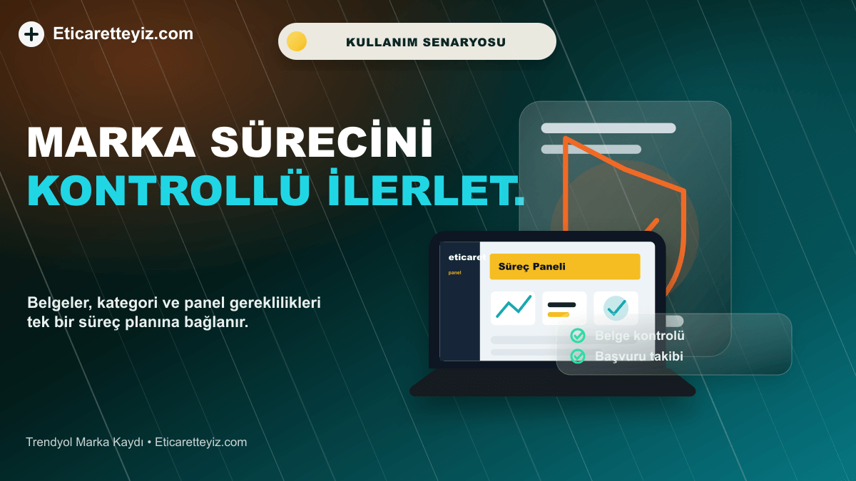 Trendyol Marka Kaydı kullanım senaryosu görseli