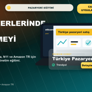 Türkiye Pazaryeri Satış ve Yönetim Eğitimi premium hero kapak görseli